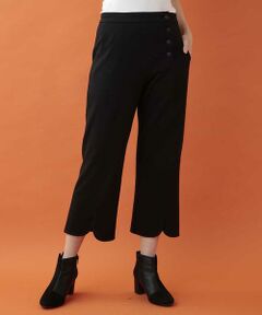 Jocomomola / ホコモモラ チノ・ワークパンツ | 起毛ポンチスリットパンツ