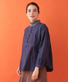 Jocomomola / ホコモモラ シャツ・ブラウス | combinacion 刺繍レースブラウス