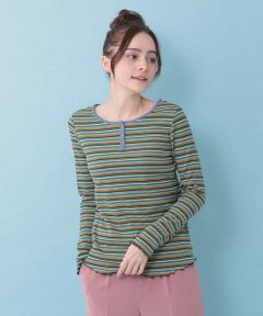 Jocomomola / ホコモモラ カットソー | マルチボーダーカットソー