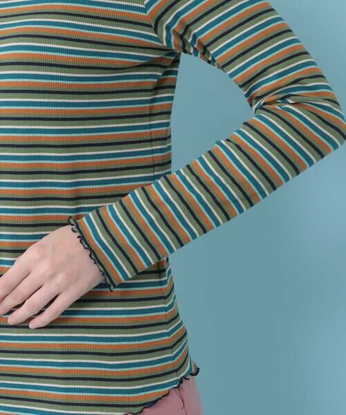 Jocomomola / ホコモモラ カットソー | マルチボーダーカットソー | 詳細5