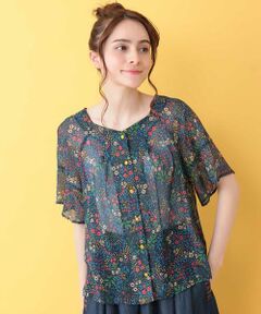 Jocomomola / ホコモモラ シャツ・ブラウス | Hanahata プリントブラウス