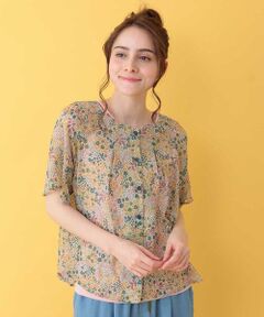 Jocomomola / ホコモモラ シャツ・ブラウス | Hanahata プリントブラウス