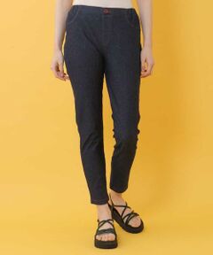 Jocomomola / ホコモモラ チノ・ワークパンツ | ポイント刺繍レギンスパンツ