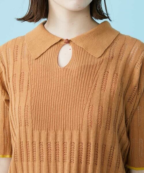 Jocomomola / ホコモモラ ニット・セーター | Color similar ニットプルオーバー | 詳細3