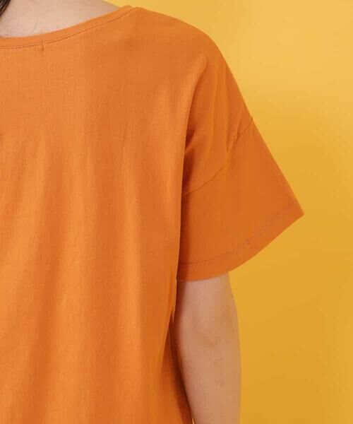 Jocomomola / ホコモモラ カットソー | Chiringuito フラワー刺繍Tシャツ | 詳細7