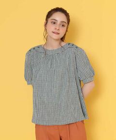 Jocomomola / ホコモモラ カットソー | カールマイヤーチェックカットソー