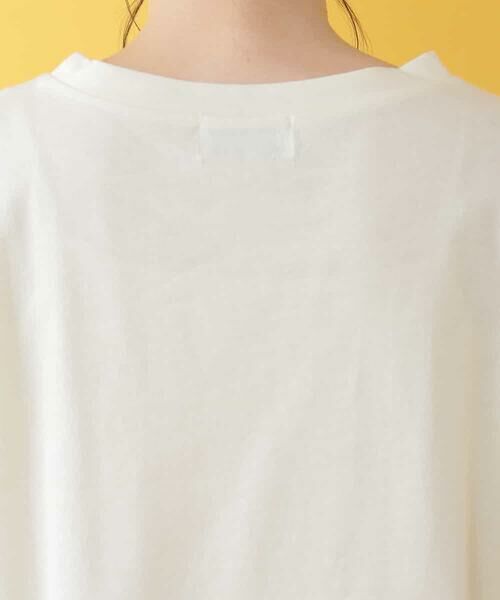 Jocomomola / ホコモモラ カットソー | Especial プリントTシャツ "ぐるぐる花" | 詳細4