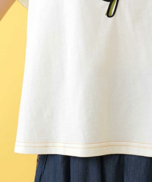 Jocomomola / ホコモモラ カットソー | Especial プリントTシャツ "ぐるぐる花" | 詳細6