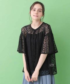 Jocomomola / ホコモモラ シャツ・ブラウス | Lunares transparents ドットオパールブラウス