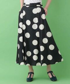Jocomomola / ホコモモラ ロング・マキシ丈スカート | Grandes lunares フレアスカート