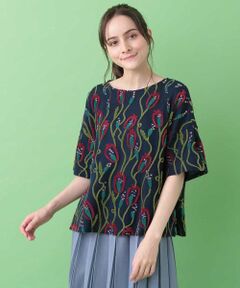 Jocomomola / ホコモモラ カットソー | Brote ジャカードカットソー