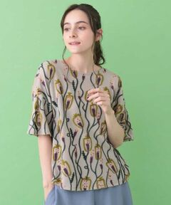 Jocomomola / ホコモモラ カットソー | Brote ジャカードカットソー