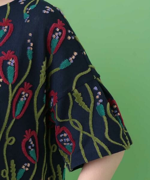 Jocomomola / ホコモモラ カットソー | Brote ジャカードカットソー | 詳細5