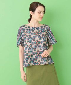 Jocomomola / ホコモモラ シャツ・ブラウス | 【2WAY】Ocioso プリントブラウス