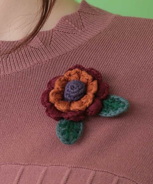 Jocomomola / ホコモモラ ニット・セーター | コットンモダールニットプルオーバー | 詳細11