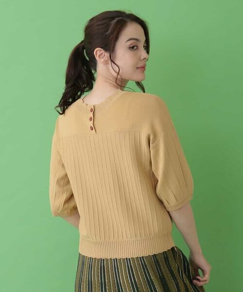 Jocomomola / ホコモモラ ニット・セーター | コットンモダールニットプルオーバー | 詳細17