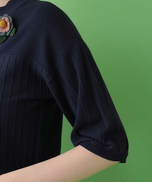 Jocomomola / ホコモモラ ニット・セーター | コットンモダールニットプルオーバー | 詳細4