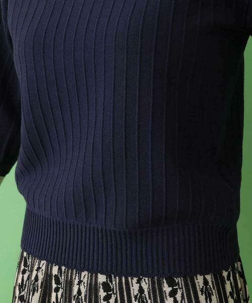 Jocomomola / ホコモモラ ニット・セーター | コットンモダールニットプルオーバー | 詳細5