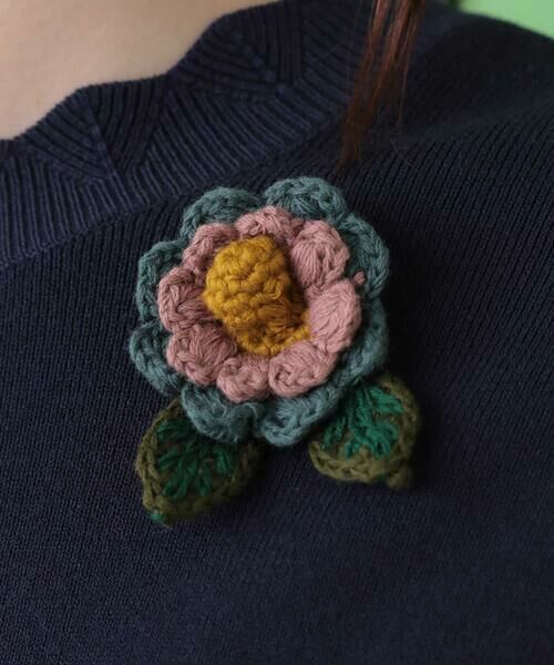 Jocomomola / ホコモモラ ニット・セーター | コットンモダールニットプルオーバー | 詳細8