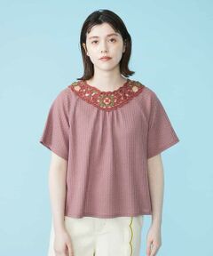 Jocomomola / ホコモモラ カットソー | Otono 刺繍デザインTシャツ