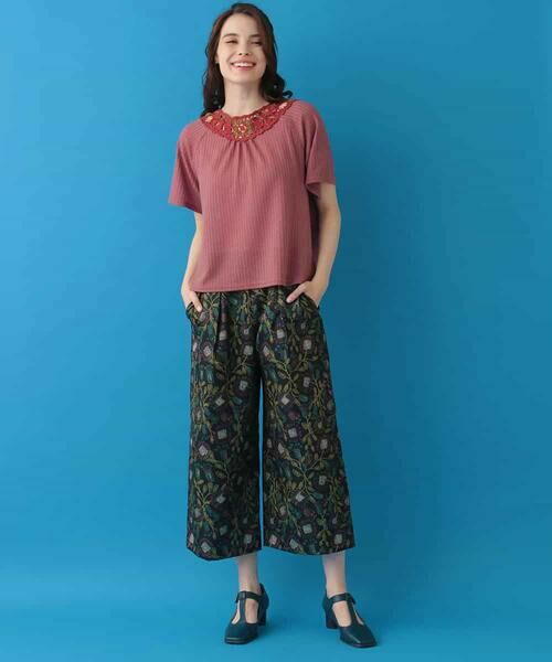 Jocomomola / ホコモモラ その他パンツ | Atrevido プリントパンツ | 詳細10