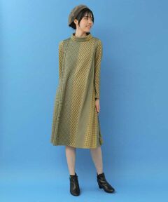 Jocomomola / ホコモモラ ロング・マキシ丈ワンピース | パッチワークチェックワンピース