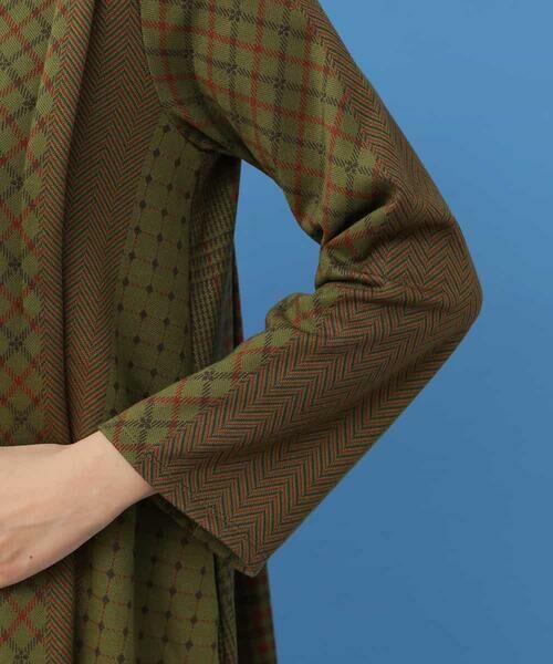 Jocomomola / ホコモモラ ロング・マキシ丈ワンピース | パッチワークチェックワンピース | 詳細4