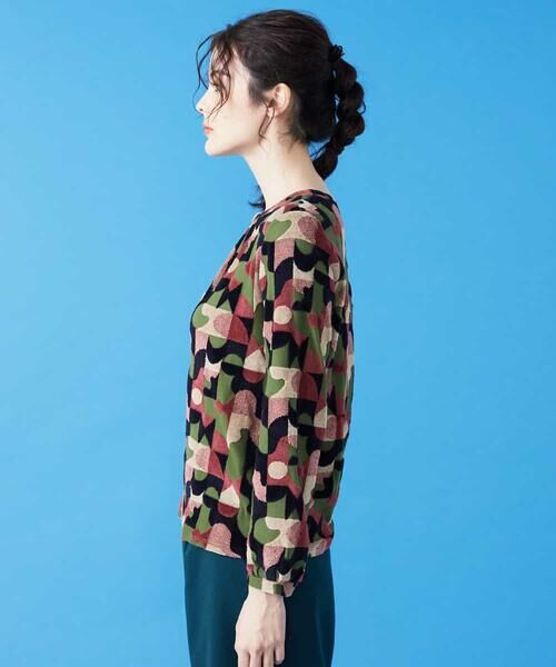 Jocomomola / ホコモモラ カットソー | Paleta ジャカードカットソー | 詳細1