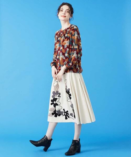 Jocomomola / ホコモモラ カットソー | Paleta ジャカードカットソー | 詳細11