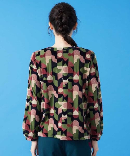Jocomomola / ホコモモラ カットソー | Paleta ジャカードカットソー | 詳細2
