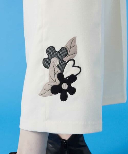 Jocomomola / ホコモモラ ショート・ハーフ・半端丈パンツ | Colorid アップリケパンツ | 詳細15