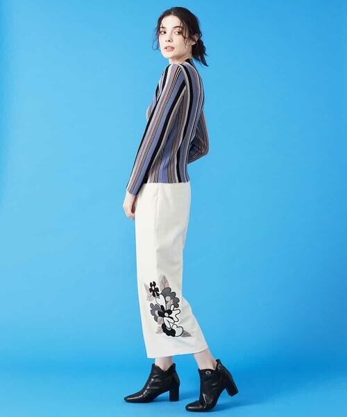 Jocomomola / ホコモモラ ショート・ハーフ・半端丈パンツ | Colorid アップリケパンツ | 詳細18