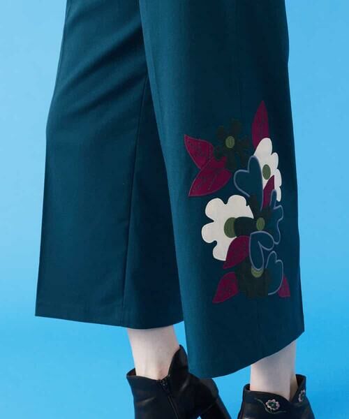 Jocomomola / ホコモモラ ショート・ハーフ・半端丈パンツ | Colorid アップリケパンツ | 詳細6