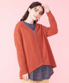 Jocomomola / ホコモモラ カーディガン・ボレロ | FRISBY ニットロングカーディガン