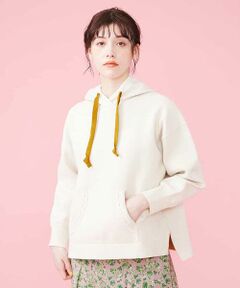 Jocomomola / ホコモモラ ニット・セーター | ダブルフェイスアイレットフーディー