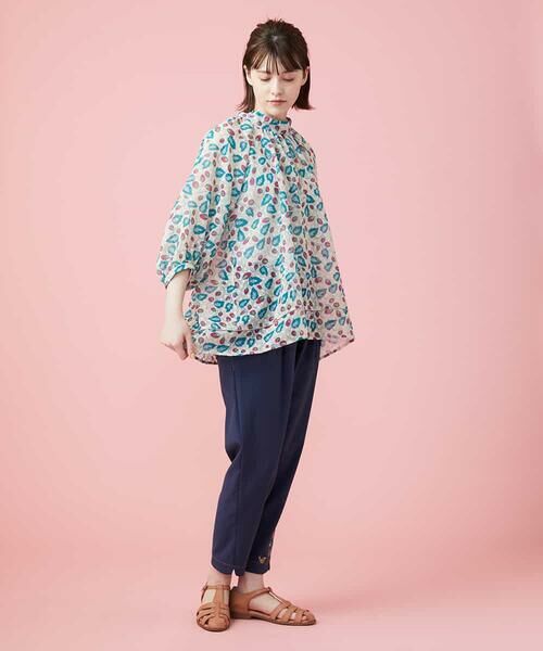 Jocomomola / ホコモモラ シャツ・ブラウス | Bailar プリントブラウス | 詳細8