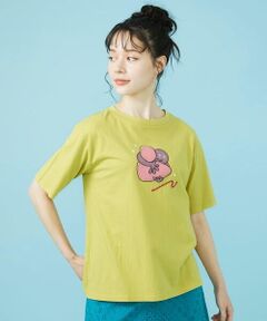 Divertida アップリケTシャツ