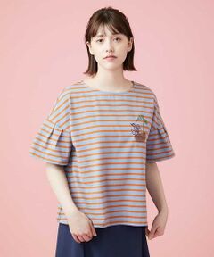 Divertida ワンポイント刺繍Tシャツ