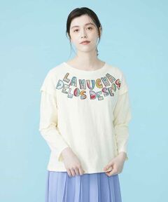 Hucha デザイン長袖Tシャツ