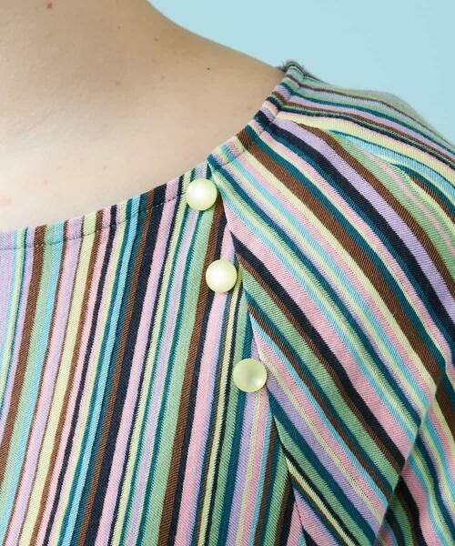 Jocomomola / ホコモモラ カットソー | Fina ストライプカットソー | 詳細10