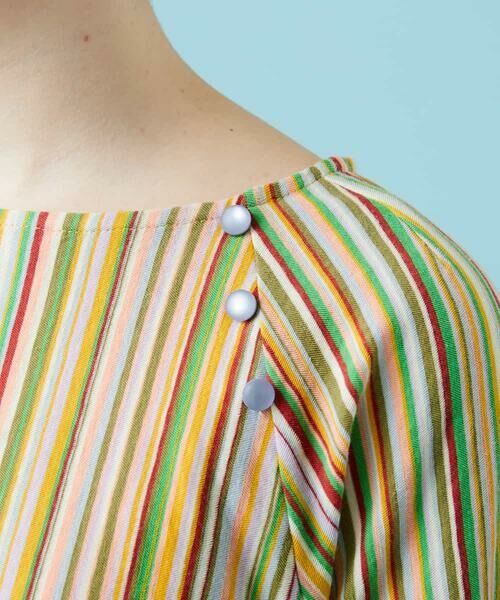 Jocomomola / ホコモモラ カットソー | Fina ストライプカットソー | 詳細4