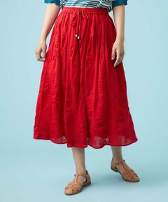 Jocomomola / ホコモモラ ロング・マキシ丈スカート | リップル天竺 スカート