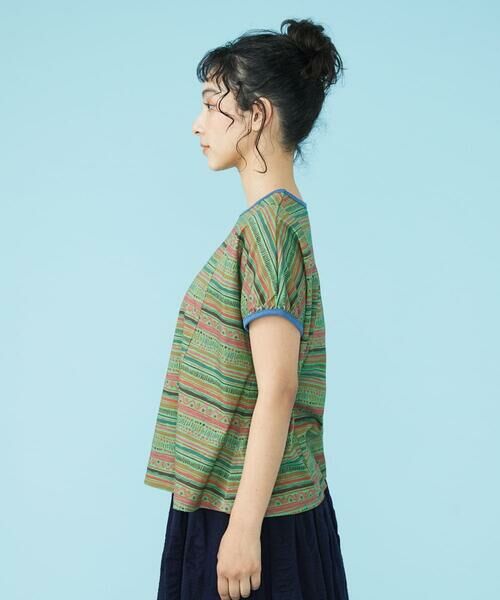 Jocomomola / ホコモモラ カットソー | Ocio プリントカットソー | 詳細1