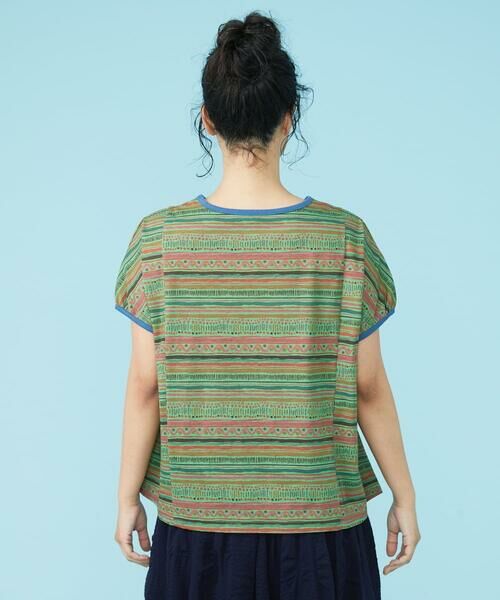 【i o c m m i o】ボカシプリントTシャツカットソー overprint/オーバープリント/【LHP EXCLUSIVE】Shopper Tee