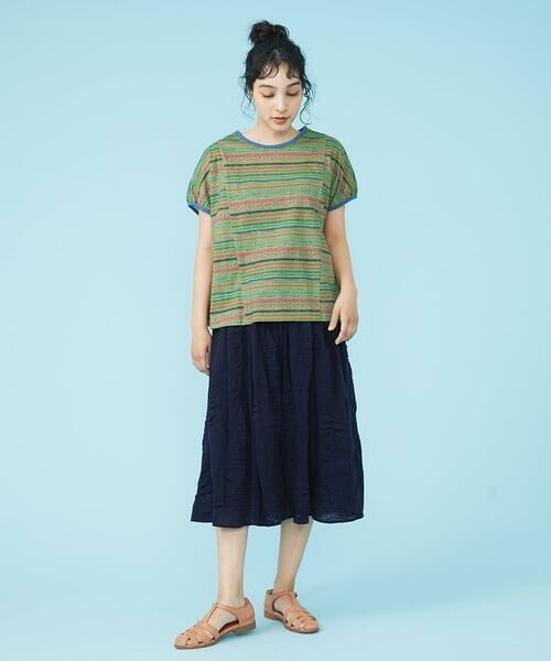 Jocomomola / ホコモモラ カットソー | Ocio プリントカットソー | 詳細7