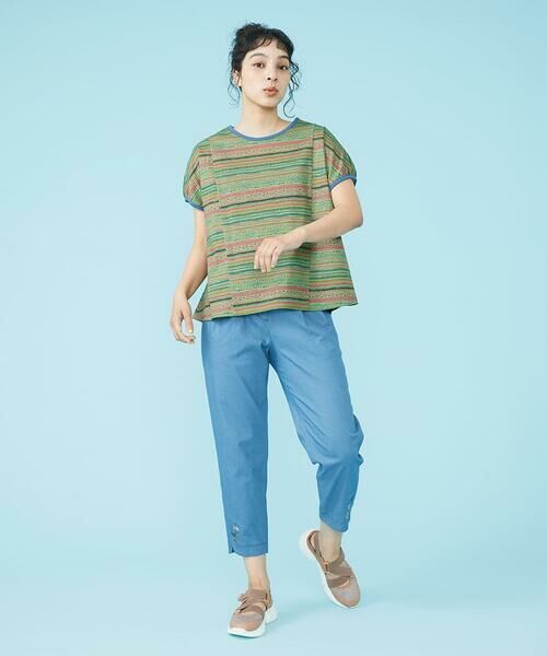 Jocomomola / ホコモモラ カットソー | Ocio プリントカットソー | 詳細8