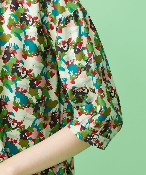 Jocomomola / ホコモモラ シャツ・ブラウス | Al escondite プリントブラウス | 詳細10