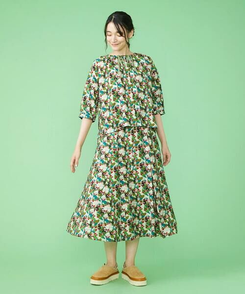 Jocomomola / ホコモモラ シャツ・ブラウス | Al escondite プリントブラウス | 詳細4