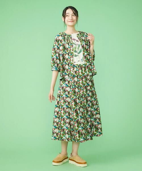 Jocomomola / ホコモモラ シャツ・ブラウス | Al escondite プリントブラウス | 詳細5