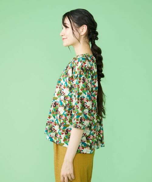 Jocomomola / ホコモモラ シャツ・ブラウス | Al escondite プリントブラウス | 詳細6